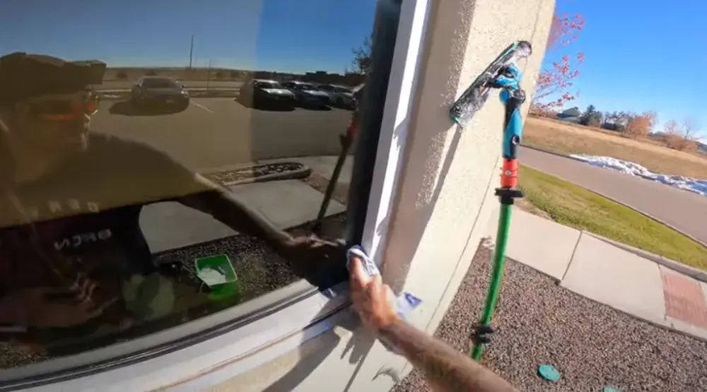 High Interior Window Cleaning Service by Shiny Bright Windows