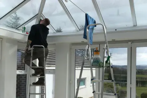 Conservatory Frame Cleaning